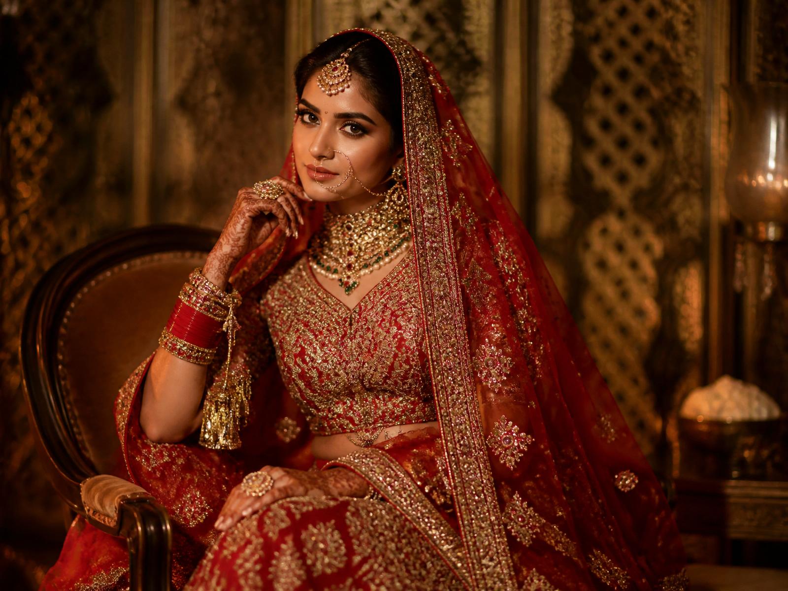 Bridal transformation showcase